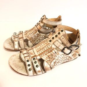 Bed Stu Claire Gladiator Leather Sandal Size 6 B